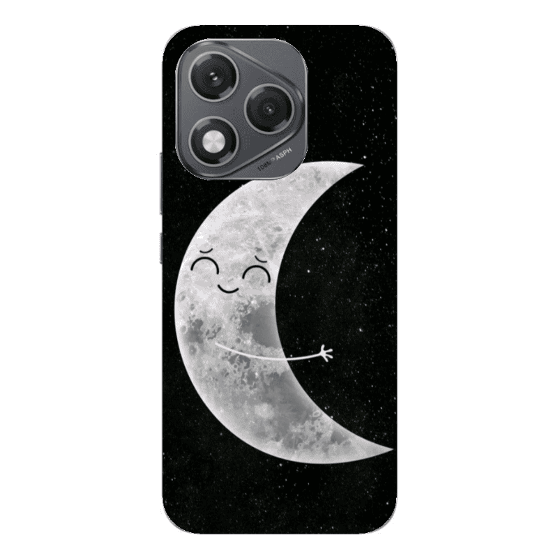 Honor 400 Lite Half Moon Transparent Silicone TPU Θήκη
